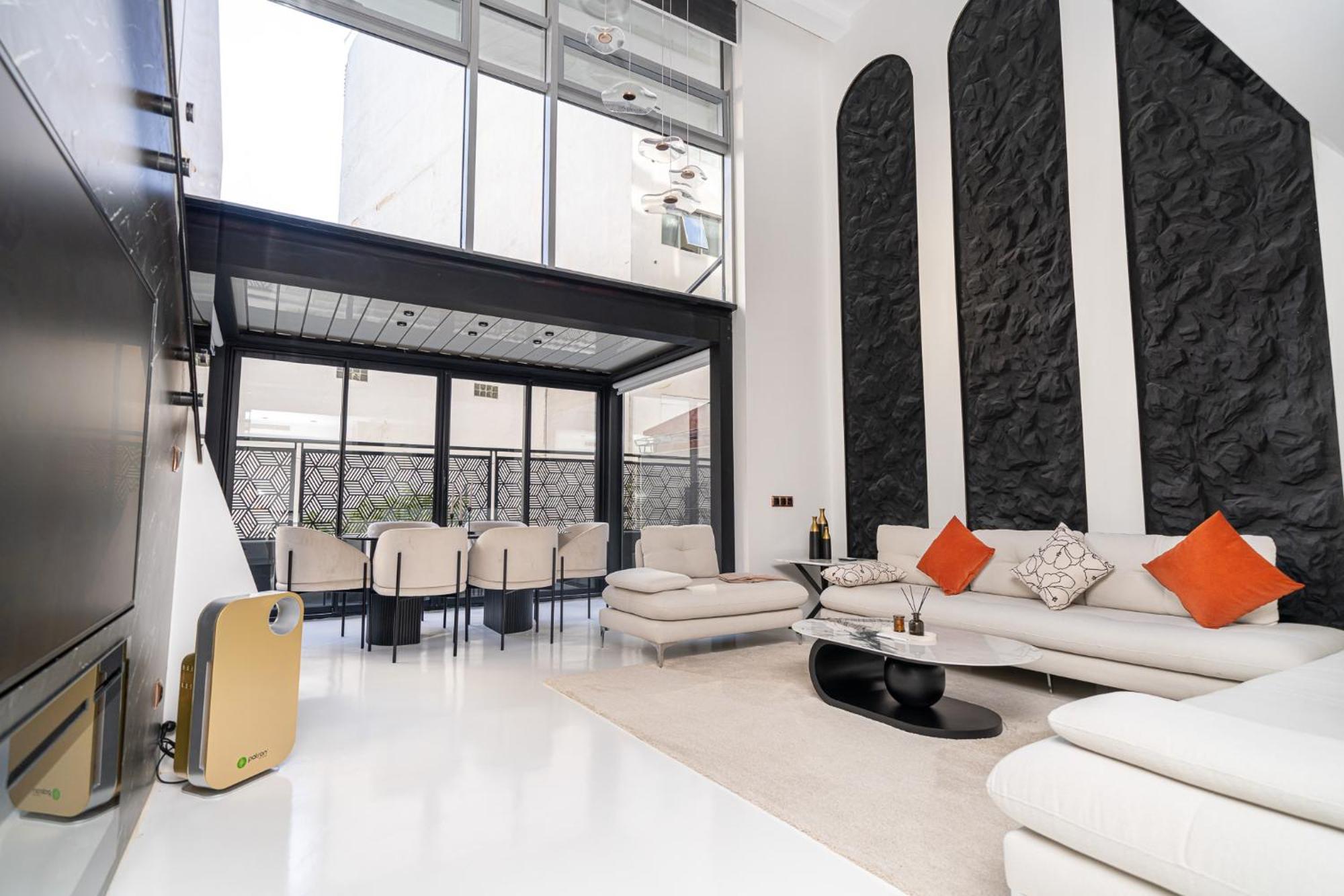 Ecrin Secret, Duplex Prestige, Proche Corniche & Medina, Piscine, Parking, Wifi, Iptv, Ac Apartment แทนเจียร์ ภายนอก รูปภาพ